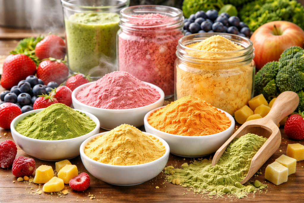 How Freeze Drying Food Powder Good for Health